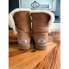 Ugg Australia Bailey Button Women s Boots Chestnut Brown Size 8 Sheepskin