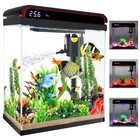 Large Betta Fish Tank  20 Gallon Fish Tank Glass Small Aquarium Starter Kits 