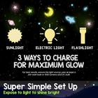280pcs Glow In The Dark Stars Ceiling Safe Glow In Dark Stickers Walls Ceilings