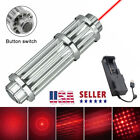 650nm Red Laser Pointer Adjustable Focus Laser Pen Visible Beam Light   Battery