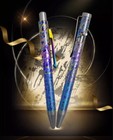 Titanium Alloy Coloful Pocket Ballpoint Pen Office Signature Students Stationery