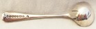 Antique Silver Cream Spoon Ladle 3 1 2 