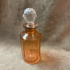 Vintage 1920s Baccarat France Rose Tinte Vanity dresser Perfume Bottle Lot As Is