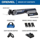 Dremel Mm20v-dr-rt 20v Multi-max Oscillating Multi-tool Certified 
