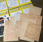 Aunt Martha s Hot Iron Transfers Lot  Vtg Embroidery Needlework  Crafts  Paint