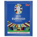 Topps Official Euro 2024 Sticker Collection Full Box 100pks 600 Stickers Total
