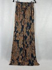 Anthropologie Significant Other Lori Pants Women   s 4 Gold Tapestry Floral New