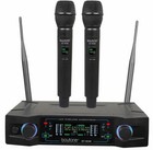 Boytone Bt-46um  Uhf Wireless Dual Handheld Microphone System   Digital Display
