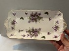 Hammersley Victorian Violets 12 Inch Sandwich  Dresser  Tray