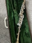 Very Rare Brass Gold Lacquer Silver Keys Clarinet By King hn White  Plays Great