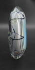 Vtg 1999 Rollin Karg Art Glass Disc Round Sculpture Multicolor Iridescent 7 