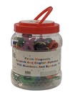 Foam Magnetic Spanish And English Letters  Alphabet  Bilingual  Spanish