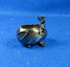  mermod Jaccard   Co  Quadruple Plate Master Salt W cherub   Wishbone  -  Estate