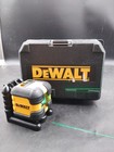Dewalt 55 Ft Green Self-leveling Cross Line Laser Level  2 Aa Batteries  Case
