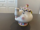 Disney Beauty And The Beast Mrs  Potts Large Ceramic Teapot Piggy Coin Bank