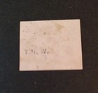 1857 Peru Postage Stamp  2r Pacific Steam Navigation Co  Used   signed 