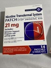 Nicotine-patch Transdermal System 21 Mg 28 Patches Step 1  Exp 07 2026   t586 
