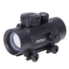 Tactical Holographic Red Green Dot Reflex Scope Sight W  Flip-up Lens Covers