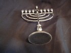 Rite-lite 9  Judaica Silver David Menorah Chanukah Jewish Hanukkah 9 Candle