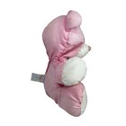 Fisher Price Puffalump Baby Pink Teddy Bear 9    Plush With Rattle Vintage 1994