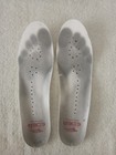 Edea Chorus Figure Ice Skates Size 255 W  Mk Sheffield Blades White Used
