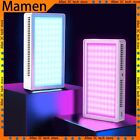 Mamen 40w Rgb Full Color Led Video Light Lamp 2500k-9000k Dslr Camera Fill Light