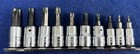 Snap-on Tools 10pc Torx Bit Socket Driver Set 1 4    3 8  Drive