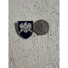 The Police Metal Pin     Os Blue white May You Be With The Force Eagle Shield