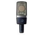 Akg C214 Studio Condenser Microphone Recording Mic W case   Shock Mount 20db Pad