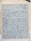 Ww1   Ww2 Raf Autograph  2 Raf Wings  Hand Written Notes  W  J  Dickson  Rnas