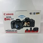 Canon Eos Rebel T7 Digital Slr Camera Premium Kit Ef-s 18-55mm ef 75-300mm Lens