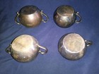    Lqqk    Vintage Oneida And Wm A Rogers Silverplate Creamer   Sugar Bowl Sets 