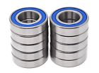  10  6005-2rs Hd Rubber Seal Ball Bearing 25x47x12  6005rs Emq - 5 Year Warranty
