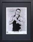 Owen Hart Authentic Autographed Wwf Wwe 8x10 Promo Photo Framed 11x14 Wrestling