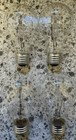 4 60w Basic Ge Clear Glass Decorative Light Bulbs W medium Base