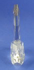 Vintage Facet Clear Cut Glass Crystal Perfume Bottle