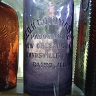Geo goodman Co Paducah New Orleans Evansville Cairo ill Amethyst 1913 Whiskey