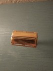 Vintage Never Used 1940 s Gillette Gold Aristocrat Safety Razor  Twist To Open