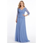 Siri St  Helena Mother Of The Bride Gown 9377 Silk Chiffon Size 16