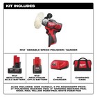 Milwaukee M12 Lithium-ion Cordless Variable Speed Polisher Sander Kit