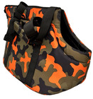 Camouflage Pet Carrier Tote Bag Small Dog Cat Travel Bag W Storage Pockets