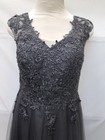 Tulle Lace Appliques Prom Evening Birthday Party Dress Evening Gown Sz 2