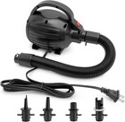 Electric Air Pump For Inflatables  600w High Power Quick-fill Air Pump With 4   