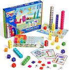 Hand2mind Mathlink Cubes Numberblocks 1-10 Activity Set  30 Preschool Learning