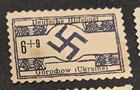 Hilfpost Third Reich Nazi German Ukraine Occupation Stamp Set Nsdap Ww2 Wwii