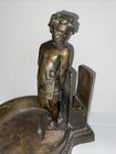 Antique Austrian Peter Tereszczuk Art Nouveau Bronze Boy