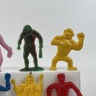 Lot Of 6 Vtg Palmer Plastics Monsters Flat Frankenstein King Kong Dracula 2  60s
