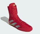 Adidas Box Hog 4 Boxing Mma Shoes Red Silver Yellow Jp9846 Men s Size 9 New