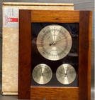 Vintage Cumberland 3 In1 Weather Station 289-a Barometer Thermometer Hygrometer