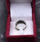 Rare Antique Ancient Egyptian Hieroglyphic Silver Ring -authentic Ancient Design